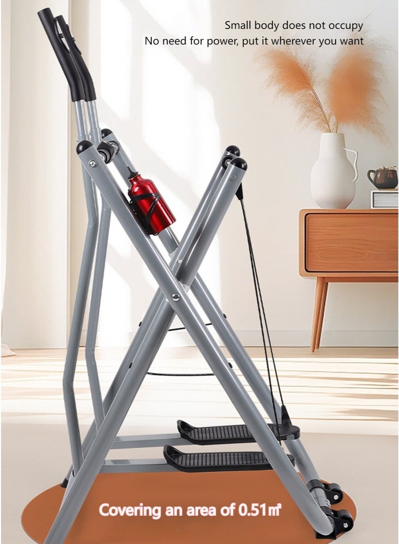 إي تي جي معدات اللياقة البدنية المنزلية، جهاز تدريب التأرجح الأمامي والخلفي، جهاز تدريب إعادة التأهيل الداخلي، جهاز المشي الفضائي، لوحة تحكم ذكية عالية الدقة - Image 2